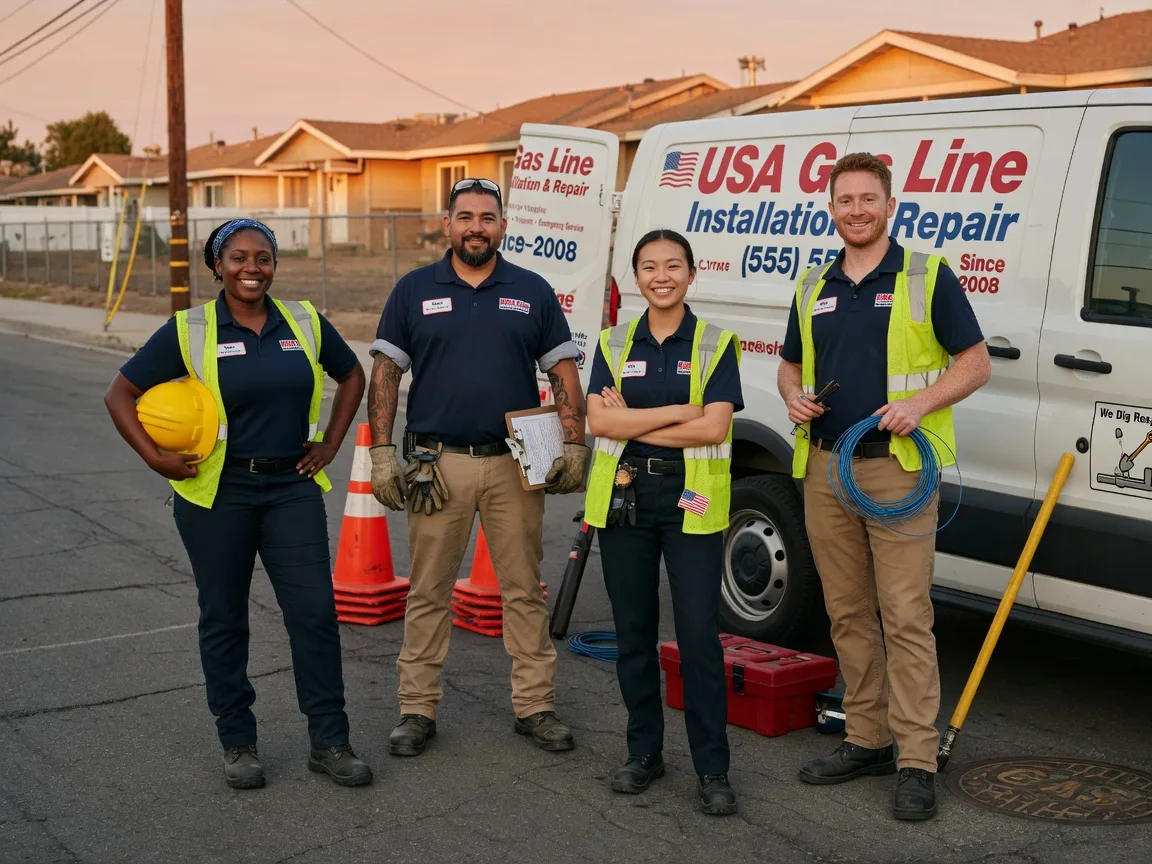 Gas Line Installation company in Thornton, WV